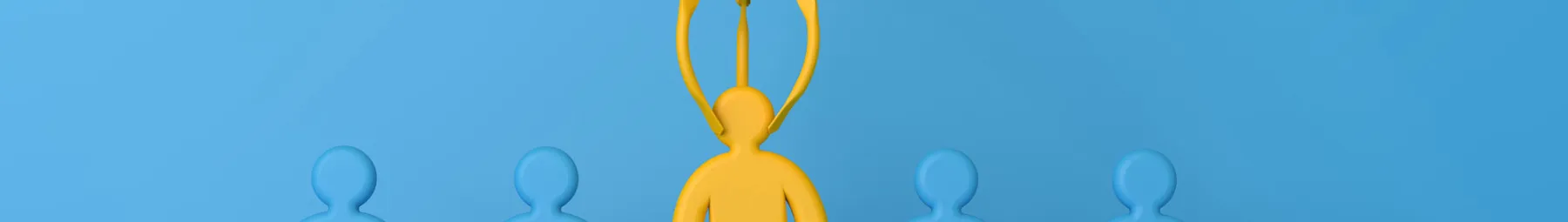 figures and yellow one being selected