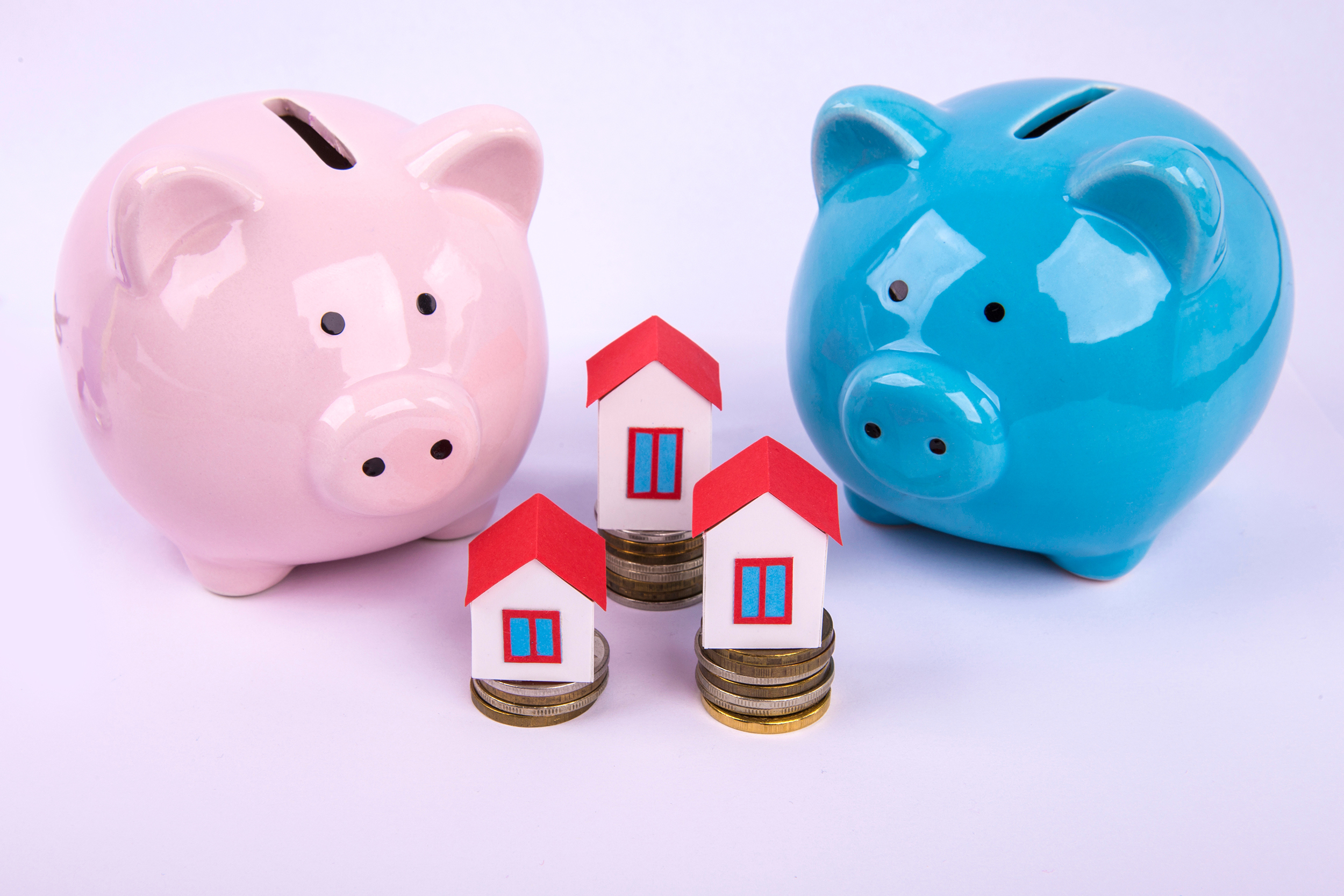 Piggy Banks Houses And Money Website