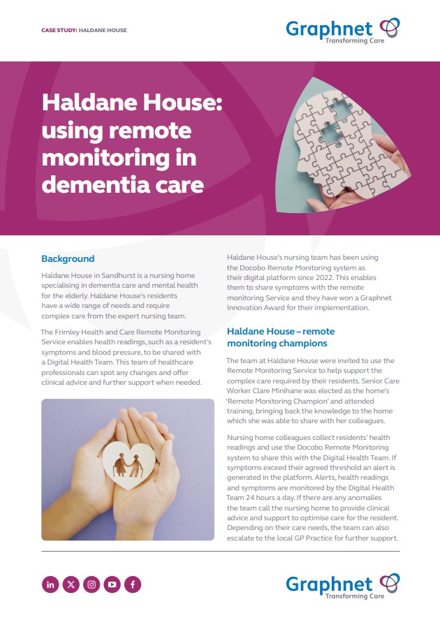 Haldane House Case Study Front Page 151024