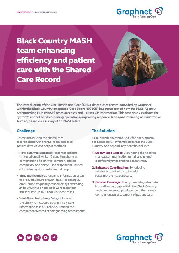 Black Country MASH Case Study Front Cover