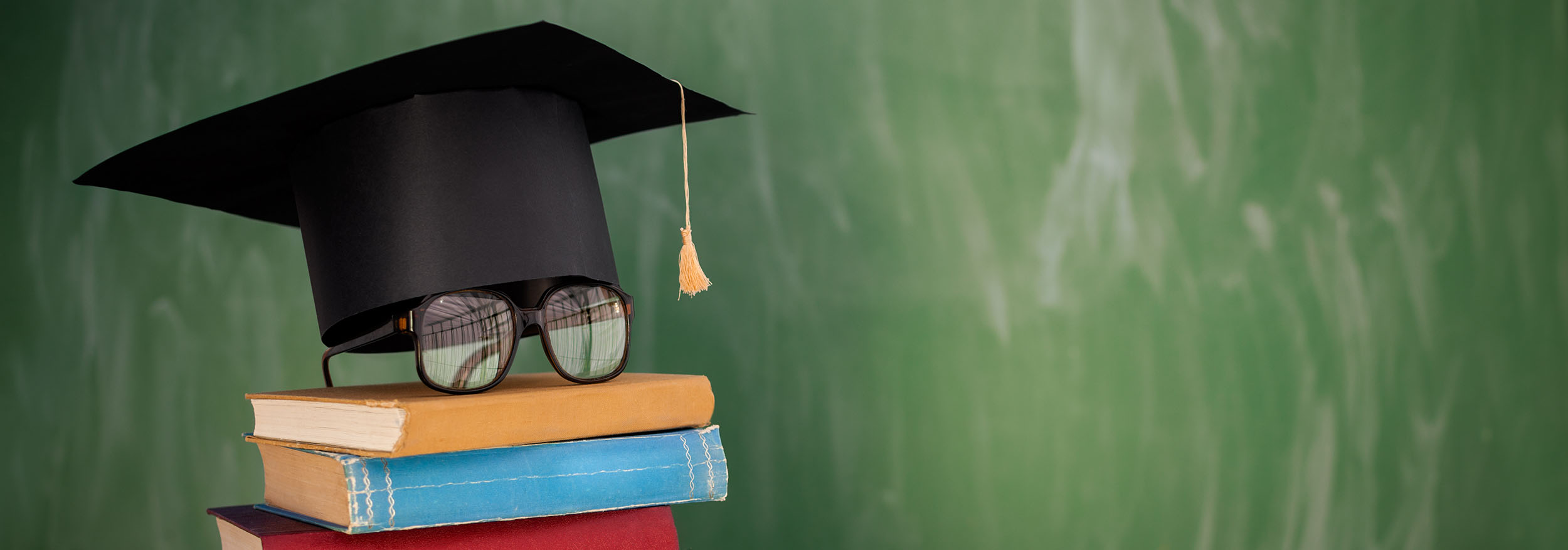 Mortar Board And Books Web