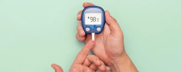 diabetes machine in use